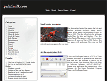 Tablet Screenshot of gelatimilk.com